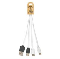 CPP-6701 - 3 in 1 Duo Bamboo Cable