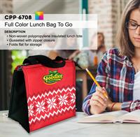 CPP-6708 - Full Color Lunch Bag To Go