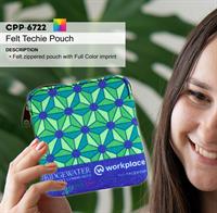 CPP-6722 - Felt Techie Pouch
