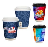 CPP-6857 - 12 oz. Full Color Paper Cup with Lid