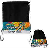 Full Color Mesh Drawstring Backpack