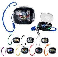 CPP-6996 - Light Up Display Lanyard Bluetooth Ear Buds