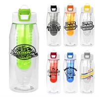 CPP-7030 - Two Tone Pop Up 32 Oz.  Bottle With Infuser