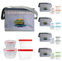 CPP-7157 - Gray Graph Nested Bagged Lunch Set