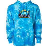 PRM4500TD - Independent Trading Co. Unisex Midweight Tie Dye Hooded Pullover