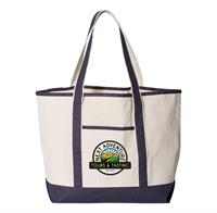 Q1500 - Q-Tees 34.6L Large Canvas Deluxe Tote