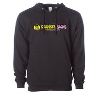 SS4500 - INDEPENDENT TRADING CO. MIDWEIGHT HOODED PULLOVER SWEATSHIRT