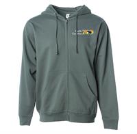 SS4500Z - INDEPENDENT TRADING CO. MIDWEIGHT ZIP HOODED SWEATSHIRT