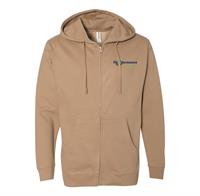 SS4500Z - INDEPENDENT TRADING CO. MIDWEIGHT ZIP HOODED SWEATSHIRT